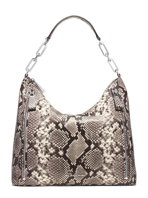 michael kors purses in snake skin|michael kors snake embossed purse.